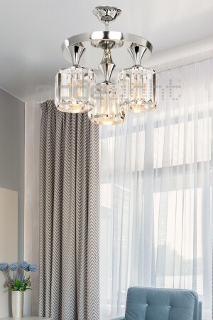 Aytaç Triple Plafone Chandelier B-101101 - lumenistanbul