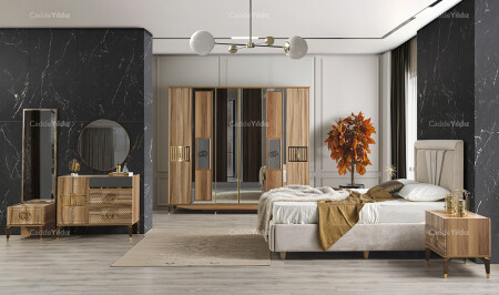 Ayvalık Mdf Yatak Odası - Cadde Yıldız