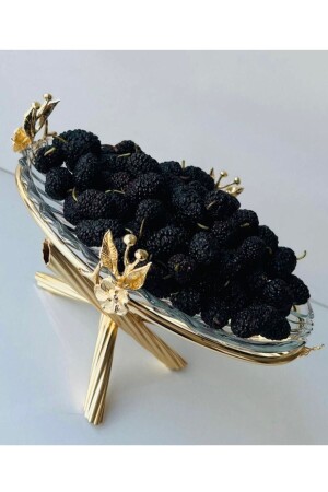 Azade Copper Single Layer Presentation Snack Bowl 94744 - Kardelen Kristal