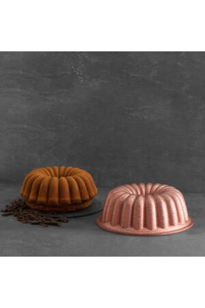 Azalea Aluminum Cast Tart Mold Rose Gold NHR-ACELYA - Nehir