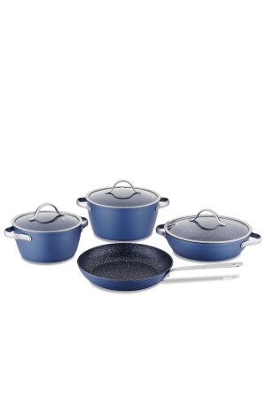 Azura Cookware Set 7 Pieces 9080201A2891 - KORKMAZ