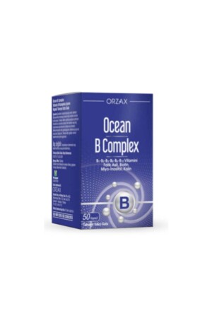B Complex 50 Capsules Food Supplement - Ocean
