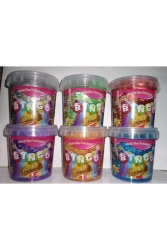 B I N G O G O L D Slime Metallic Textured Fruit Scented 6 Pieces 140 Gr Total 840 Gr Slime Gold006 - Genel Markalar