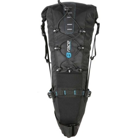 B-Race Bikepacking bisiklet çantası, sele bagajına monte edilebilir, 10 litre. - B-Race