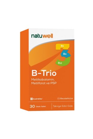 B-Trio 30 Sublingual Tablet NTWBTR30 - Natuwell