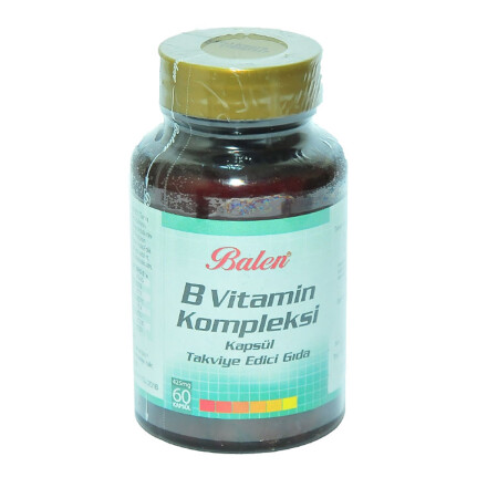 B Vitamin Kompleksi 60 Kapsül - Balen