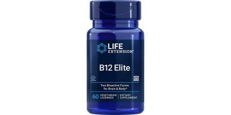 B12 Elite - 60 vejetaryen pastil - Life Extension