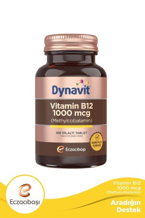 فيتامين B12 MNZ 1000 مكغ 100 حبوب - Dynavit