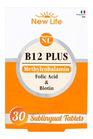 B12 Plus 30 Sublingualtablette - New Life