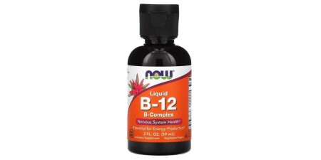 B12 Vitamini Sıvı B Kompleks - 59 ml. - NOW Foods
