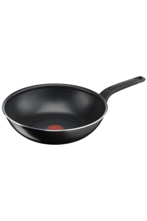 B55519 Titanium 1X Extra Cook & Clean Wok Pan 28 cm 01LZ - TEFAL