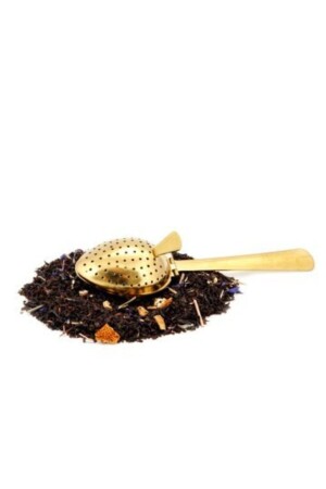 Ba0062 Stainless Steel Tea Infuser Gold-paslanmaz Çelik Süzgeç 454707 - Beta Tea