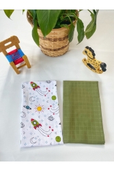 Baby 2-teilig 80x90 Musselin Decke 100% Baumwolle Baby Musselin Kinder Musselin Decke Hmuslin01 - HOCCA