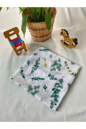 Baby 2'li 80x90 Müslin Örtü-battaniye%100 Pamuk Bebek Müslin Cocuk Müslin Ortü Hmuslin01 - HOCCA