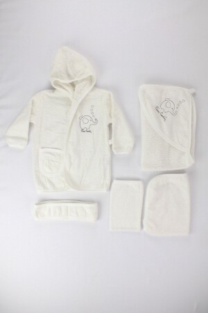 Baby 4 Piece Bathrobe Set 302050 - Pierre Cardin