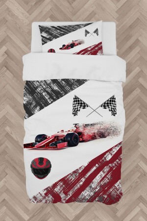 BABY AND CHILDREN'S ROOM Formula Patterned Duvet Cover Set - Mekta Home