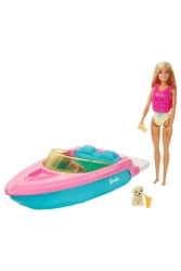Baby And His Boat Play Set Grg30 U333496 - Barbie