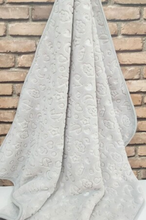 Baby Blanket New Model Light Gray - Özdilek