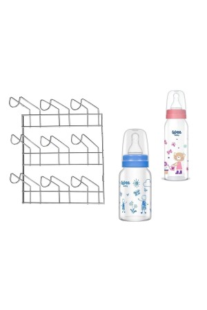 Baby Bottle Dryer Hanger Wall Mounted 19x12x24cm ZF192A - Bosphorus