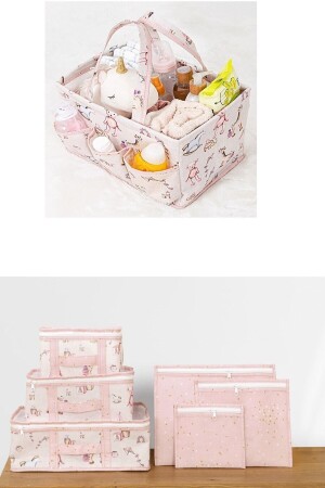 Baby Care Bag Travel Set Set of 2 HML10065 - HOMELİFE EV TEKSTİL