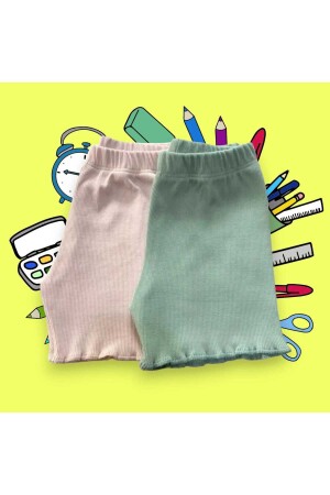 Baby Girl 2-Piece Shorts Single Bottom Children's Shorts - Berat Moda