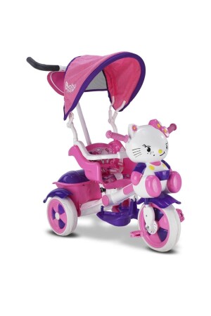 Baby Girl Pink 2020 Model with Bag Kety Three Wheel Parent Control Rear Push Bike 135 Babyhope 135 with Bag - Babyhope