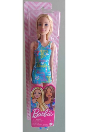 Baby in Blue Dress with Heart - Gbk92-hgm59 - Barbie