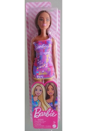 Baby in Purple Dress with Colorful Heart - Gbk92-hgm57 - Barbie