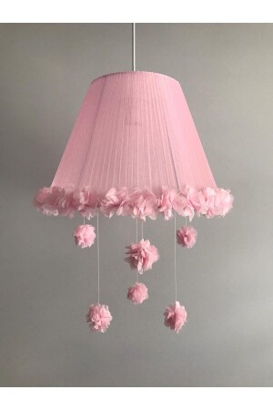 Baby Kids Room Chandelier Pink Wrapping Laser Flower Pink laserflowerpinkwrapping - Keçeli parti hayalleri