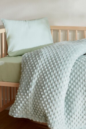 Baby Lily Blue Bud Blanket 90x110 Cm - Karaca Home