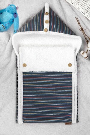 Baby Outer Swaddle Sleeping Bag Fluffy Blanket Bb-503 E100BC158 - HAMUR