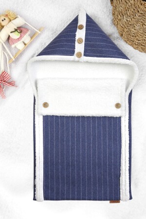 Baby Outer Swaddle Sleeping Bag Fluffy Blanket Bb-505 E100BC158 - HAMUR