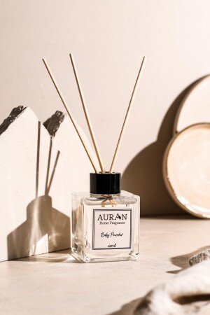Baby Powder - Bebek Pudrası Kare Bambu Çubuklu Oda Kokusu 100ml - Auran
