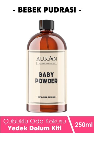 Baby Powder with Refill Stick Room and Ambient Fragrance Essence Refill Refill Bottle Baby Powder 250ml - Auran
