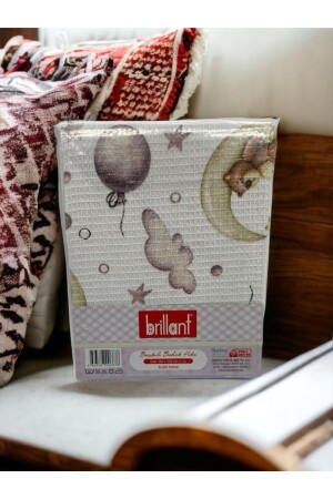 Baby Printed Pique 100*130 Cm - 100% Cotton Brillant - Brillant