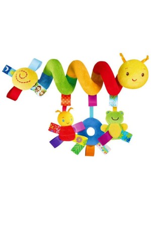 Baby Rattle Colorful Spiral Stroller Crib Bed Baby Stroller Compatible - Bse