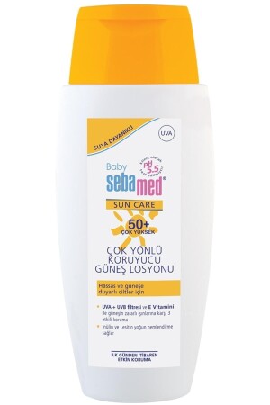 Baby Sun Care Wasserfester Lichtschutzfaktor 50+ Vielseitige schützende Baby-Sonnenlotion 150 ml THTKDNNW1022137 - Sebamed