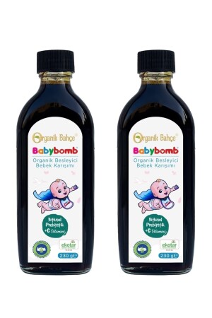 Babybomb Bio-Nährstoff-Babysirup 2 Stück - Organik Bahçe