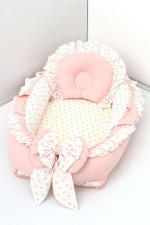 Babynest, Baby Sleeping Bed 0-2 Years - 100% Cotton UMAY11 - Umaybebek