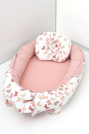 Babynest, Baby Sleeping Bed 0-2 Years - 100% Cotton UMAY11 - Umaybebek