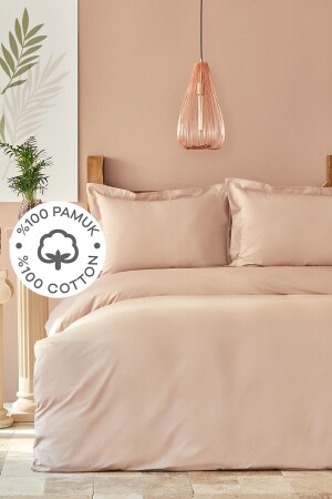 Back To Basic Dark Powder Double Duvet Cover Set 200. 18. 01. 0941 - Karaca Home