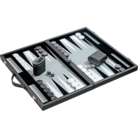 Backgammon Philos, gray 38x23.5cm - Philos