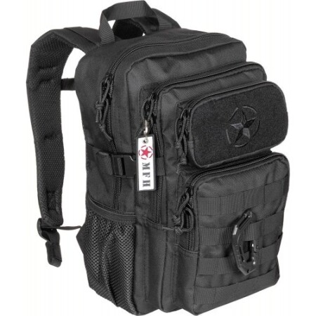 Backpack MFH Assault Youngster, black - MFH