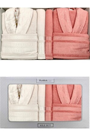 Bademantel-Set Dory Family Set, Bademantel-Set, Badetuch - Özdilek
