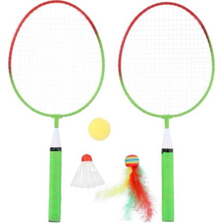 Badminton set Nils NRZ051 Steel, 2 rackets, badminton shuttlecocks, balls - Nils