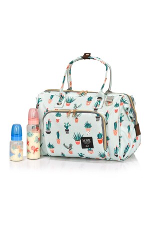 Baggage Bag Cactus Mother Baby Care Bag with Shoulder Strap - Lal Baby