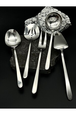 Bahama 5 Piece Steel Sauce Serving Set CMDBSÇ01 - BRONDOFF
