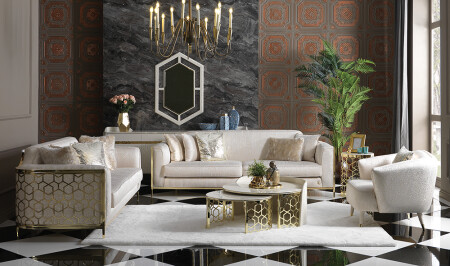 Bahama Living Room Set - Cadde Yıldız