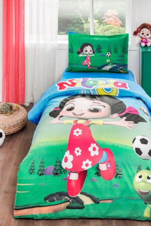 Bahar Single Licensed Children's Duvet Cover Set E1801105 - Niloya