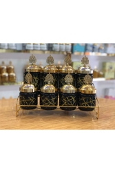 Baharatlık Takımı 8’li,gold Stand TUĞ-041-SG - NZM